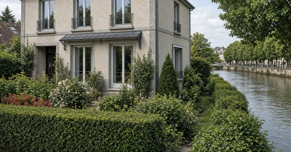 Immeuble de Marne-la-Vallée dont les baies peuvent recevoir un film solaire intérieur